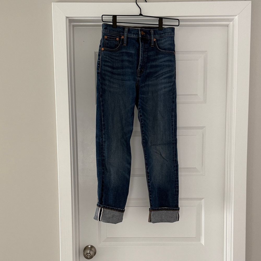 Madewell Classic Straight Jeans- Japanese Salvage Denim